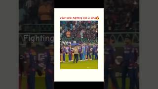 Virat kohli Attidue fight😮💀🔥viratkohli cricket rcb shorts feed viralvideo kingkohli edit [upl. by Yelena755]