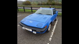 TRIUMPH TR7 V8 A tripout to the Druid [upl. by Neelloj649]