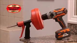 Hoe gebruik je de RIDGID Power Spin ontstopper [upl. by Salvay]