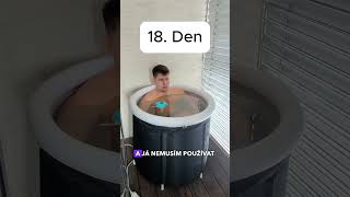 18 DEN Voda má 10 stupňů i bez ledu 😍 funnyvideos challenge comedysmile funny [upl. by Hauger]