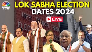 Lok Sabha Elections 2024 Dates LIVE Election Commission of India ECI Announces Polling Dates Live [upl. by Akir309]