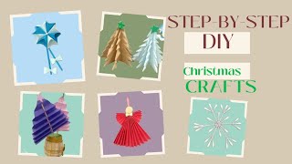 5 Christmas ornaments  Christmas Crafts  Christmas decorations  CraftsZimal [upl. by Eagle]