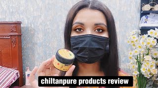 Chiltanpure vitamin c serumampsunscreen review [upl. by Peednama762]