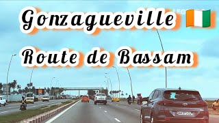 🇨🇮 Voici le nouveau look de GONZAGUEVILLE Route de Bassam Abidjan PortBouet visit cotedivoire [upl. by Freida424]