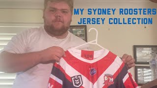 My Sydney Roosters Jersey Collection [upl. by Kamila]