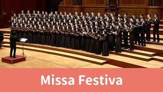 Missa Festiva John Leavitt  National Taiwan University Chorus [upl. by Aihtenyc343]