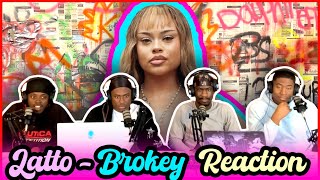 Latto  Brokey Official Video  Reaction [upl. by Fonseca700]