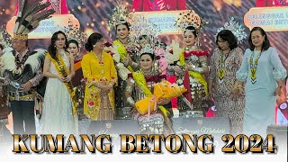 KUMANG GAWAI DAYAK BAHAGIAN BETONG  SARAWAK 2024 [upl. by Eulalie]