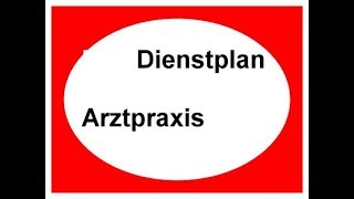 dienstplan excel arzt und zahnarzt dienstplan kostenlos [upl. by Iaht]