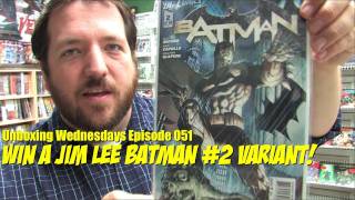 UNBOXING WEDNESDAYS  Episode 051  Justice League 2 Batman 2 Fear Itself 7 [upl. by Atteynod244]