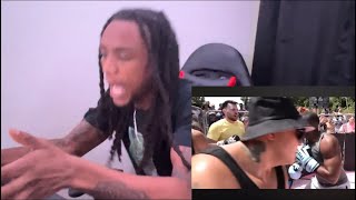 HE WAS RUNNING😱😱 STREETBEEFS  BLACK HEARTED vs KING OF CHAOS  REACTION‼️ [upl. by Carew454]