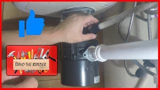 Como Instalar un Triturador de comida paso a paso  Garbage Disposal Installation [upl. by Dnumsed]