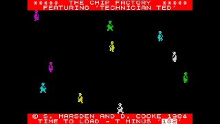 The Chip Factory Featuring Technician Ted Review for the Sinclair ZX Spectrum by John Gage [upl. by Koball]