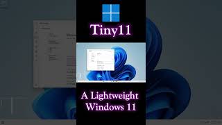 Tiny11  A Lightweight Windows 11 tiny11 lightweight windows11 [upl. by Doone]