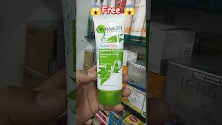 Grand Offer In Garnier face wash  free  garnier bhakarzee shorts [upl. by Maupin]