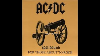 ACDC  SPELLBOUND Guitar Backing Track with Original Vocals [upl. by Sirron]