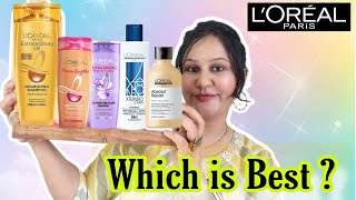 Which L’oreal Shampoo is Best  Best Shampoo For Dry  Frizzy Hair amp Hair Fall [upl. by Filide605]