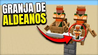 ✅ GRANJA de ALDEANOS para Minecraft 1205  1204 JAVA [upl. by Annawak]