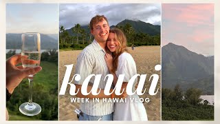 VLOG Spend a Week in Kauai Hawaii with Us   Family Travel Vlog [upl. by Lapointe]