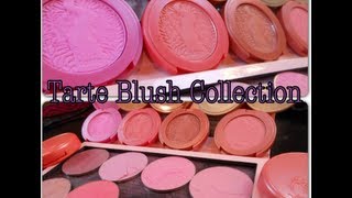 Tarte Blush Collection Review amp Swatches [upl. by Suoicerpal164]