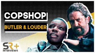 Gerard Butler amp Alexis Louder Interview Copshop [upl. by Arbma613]