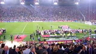 BarcellonaManchester Premiazione Champions League 2009 [upl. by Sirmons25]