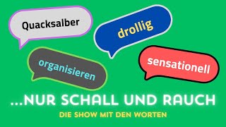 Drollig Organisieren Quacksalbern Sensationell–Die überraschende Herkunft von besonderen Wörtern [upl. by Reina]