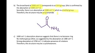 Each of the following IR spectra is associated with one of the aromatic compounds below Identify t… [upl. by Asile]