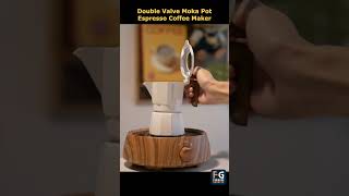 Ultimate Double Valve Espresso Coffee Maker shorts coffee coffeelovers coffeemaker coffeetools [upl. by Annayi899]