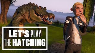 Lets Play The Hatching  JOHNNY CANT CROCODILE [upl. by Atteyram]