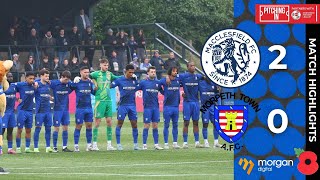 Three more points at home 👊  Macclesfield FC 20 Morpeth Town [upl. by Ahseined]