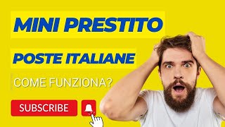 MINI PRESTITO POSTE ITALIANE BANCOPOSTA ONLINE Settembre 2023 cosè come funziona conviene [upl. by Hillell]