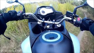 Suzuki DL 650 VStrom Onboard [upl. by Tibbs]