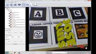Construcción de marcadores para realidad aumentadaArtoolkit y BuildAr [upl. by Snider]