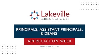 2024 Principals Assistant Principals and Deans Appreciation Week [upl. by Mariandi]