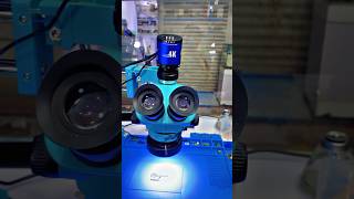 Microscope and 4k camera iphonerepairing wazirampson smartphone tech Qamarwazir chorbazaar [upl. by Remsen]