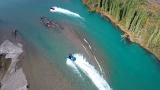 Jet Boating on North Saskatchewan River in September [upl. by Onairelav411]