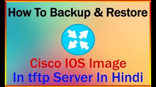 How To Backup amp Restore of Cisco IOS Image In TFTP Server In Hindi  Backup and Restore Cisco IOS [upl. by Iatnohs59]