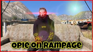 Opie on Rampage Snitched Elite amp Trolls Cops in Redline GTA 5 RP [upl. by Yehus]