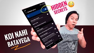 Developer Options  10 Secret Hidden Android Smartphone Settings ⚡️⚡ [upl. by Rem]