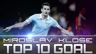 Miroslav Klose Top 10 Goals [upl. by Yusem519]