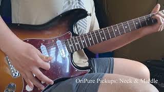 Squier Pickups Vs OriPure Pickups [upl. by Endys368]