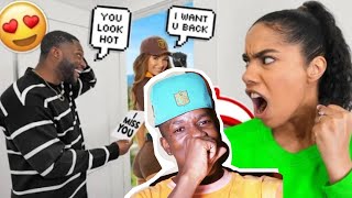 His EX sent HIM A LOVE POEM Prank NOW HIS GIRLFRIEND IS MAD Reaction [upl. by Coyle828]