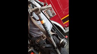 Halligan tool holder for under 6  Forcible entry firefighting [upl. by Nila]