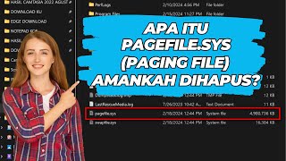 Apa itu Pagefilesys Paging File Yang Besar Ukurannya Amankah DIhapus [upl. by Eilra]