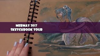 Mermay Sketchbook tour 2017 [upl. by Einre]