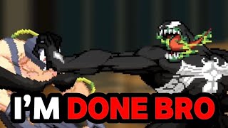 BANE FANBOY REACTS TO VENOM VS BANE DEATH BATTLE MY GOAT NO [upl. by Enileuqaj]