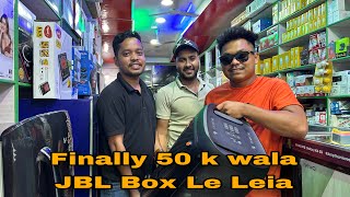 Finally 50k wala JBL Box le leia​⁠ChikkoVlogs ​⁠durlovRX100 [upl. by Harrell384]