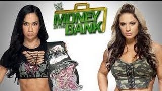 Money In The Bank 2013  AJ Lee vs Kaitlyn Divas Championship Match [upl. by Sven126]