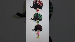 DIY Elephant wallhanging I Best Cardboard Craft diy craft shorts trending [upl. by Janifer]